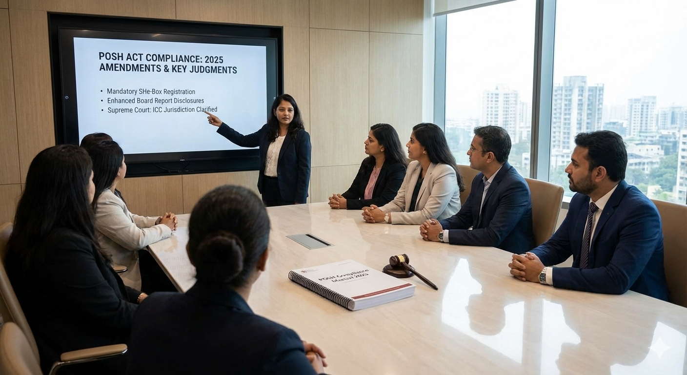 Workplace Sexual Harassment in India: POSH Compliance & Case Law (2025)