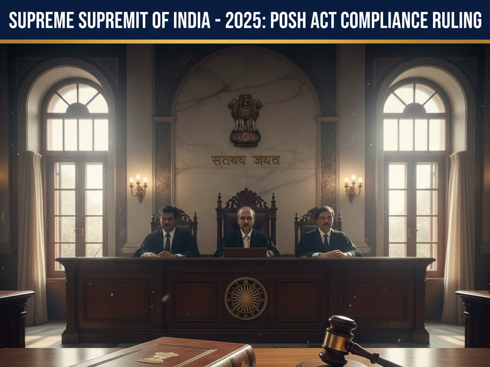 Supreme Court Strengthens POSH Act Compliance Obligations for Employers (2025)